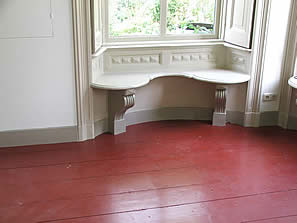 oorspronkelijke boerderij vloer voor isolatie